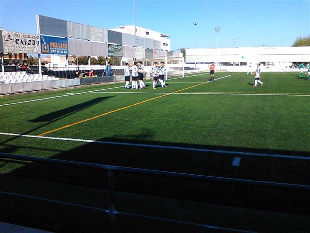 Jornada 28 SEGONA CATALANA GRUP 6. Diumenge 9 dabril.. CF AMPOSTA 3 - CF REDDIS  1